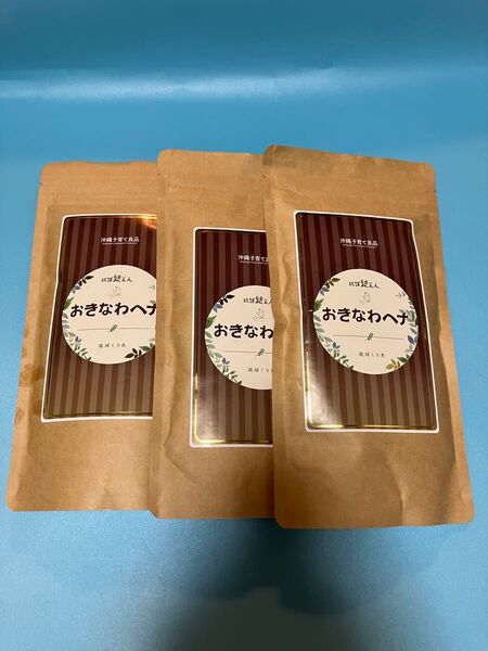 沖縄子育て良品 琉球髪美人 おきなわヘナ 琉球くり色 100g 3個