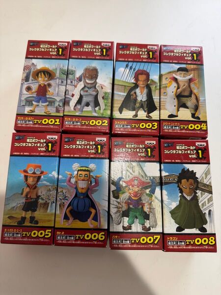 【箱のみ】ワールドコレクタブルフィギュアvol.1 ワンピース
