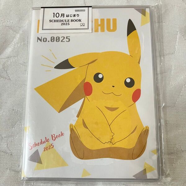 サンスター文具 ポケットモンスター 2025年手帳 月間 A6 ピカチュウ S2958570 スケジュール帳