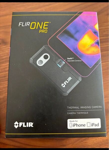 FLIR (フリアー)国内正規品 iPhone/iPad用 FLIR ONE Pro 19200画素 赤外線サーモグラフィー