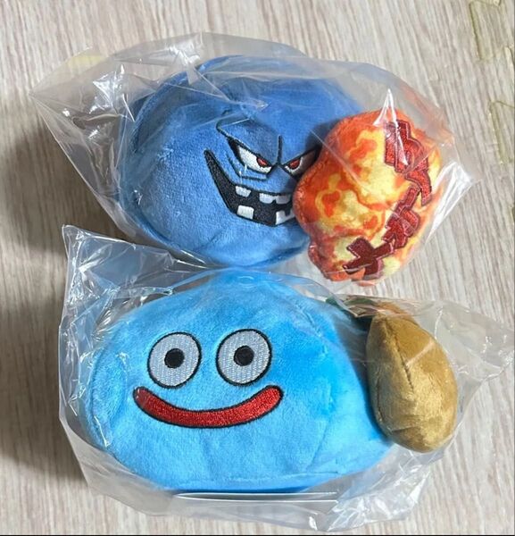 ドラゴンクエスト ふくびき所スペシャル ロトの伝説編 【ぶるぶるぬいぐるみ2種】スライム、ばくだんいわ
