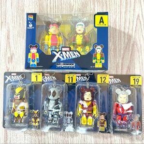 happyくじ ベアブリック X-MEN エックスメン ハッピーくじ ベアブリック6体