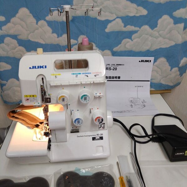 JUKI 2本針4本糸 オーバーロックミシン RS-20