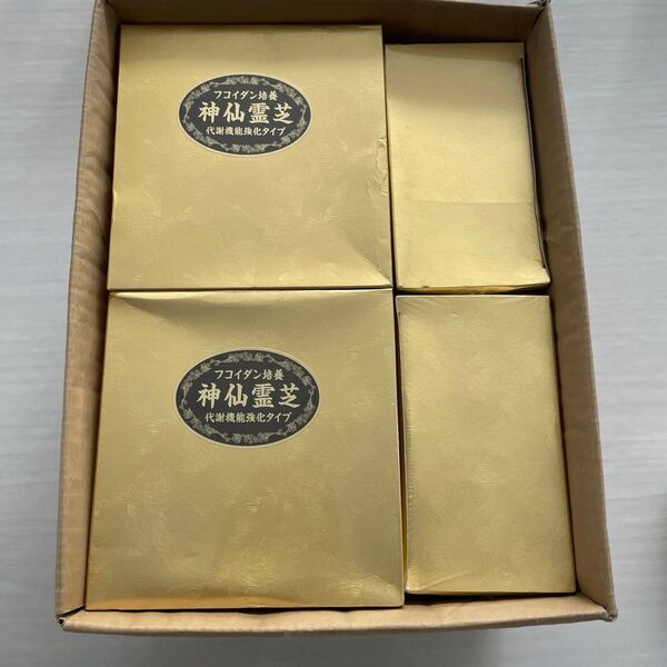 【新品】フコイダン培養霊芝菌糸体エキス4箱