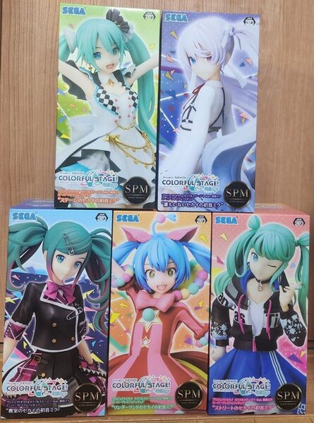 プロジェクトセカイ カラフルステージ! feat.初音ミク SPM 5種セット