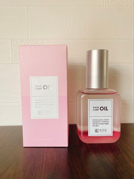 KISO 二層式ボタニカルヘアオイル 100ml 洗い流さない無添加トリートメント