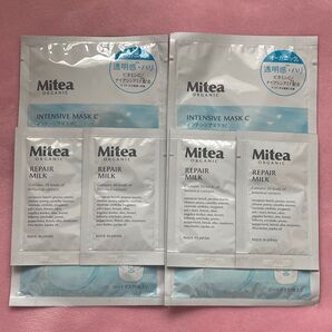 Mitea ミティアオーガニック インテンシブマスクC シートマスク リペアミルク サンプル 日本製 パック フェイスパック