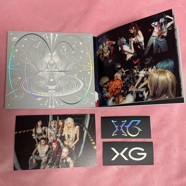 【開封済】 XG MILLION PLACES CD ステッカー ポストカード JURIN CHISA HINATA ヒナタ