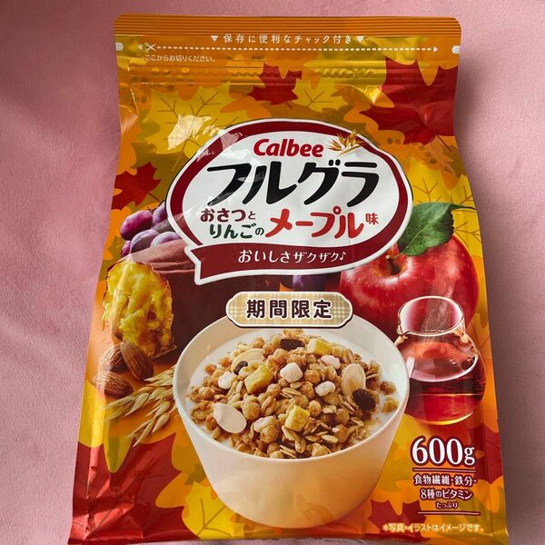 カルビー フルグラおさつとりんごのメープル味 600g フルグラ シリアル メープル