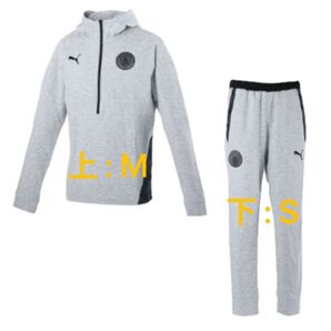 マンチェスターシティ PUMA カジュアルフーディ&スウェットパンツ グレー