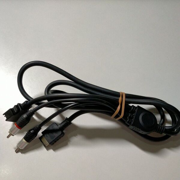 PS2用D端子ケーブル HORI 動作確認済み