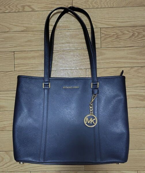 マイケルコース MICHAEL KORS トートバッグ ネイビー 通勤 バッグ