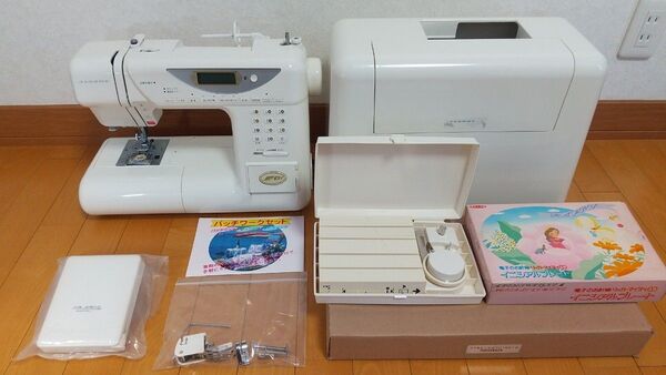 【付属品多数】高機能 JANOME ジャノメ MOC21 コンピューターミシン ハンドクラフト 手芸 MODEL 840
