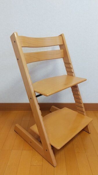 【北欧】STOKKE TRIPP TRAPP ナチュラル ストッケ トリップトラップ ベビーチェア シリアルナンバー6 ナンバー6