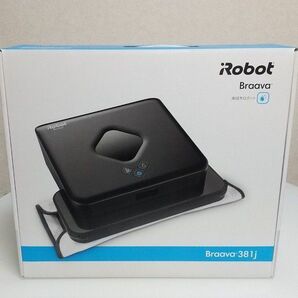 【新品未使用】iRobot Braava 381j 床拭きロボット 掃除機 アイロボット ブラーバ ロボット掃除機 ブラック