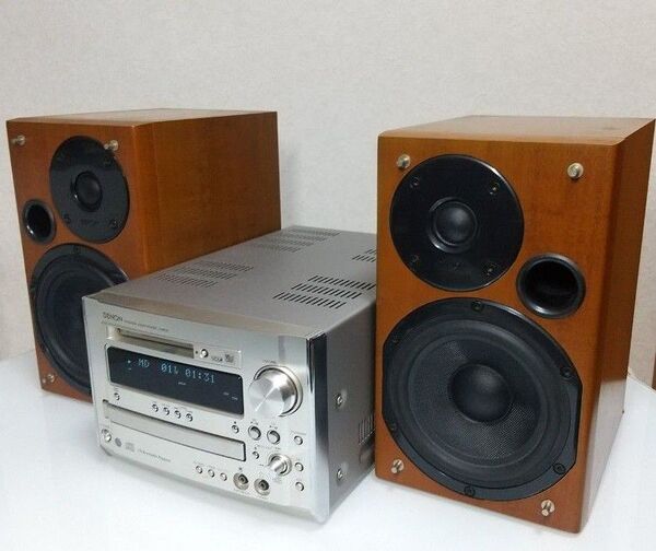 DENON デノン CD/MD/TUNER/AMP ミニコンポ オーディオ システム D-MG33 システムコンポ