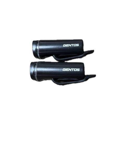 GENTOS bl-500bk 自転車ライト 2個セット LED 乾電池