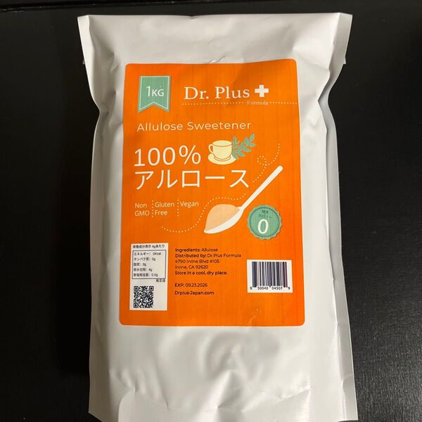 Dr.Plus アルロース甘味料 1kg 未使用