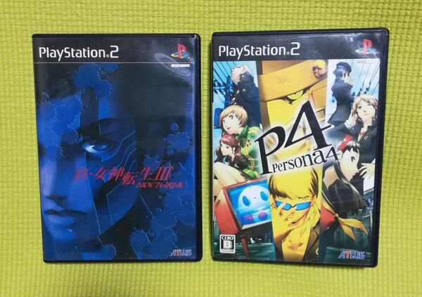 PS2 ペルソナ4&真・女神転生Ⅲ ノクターン