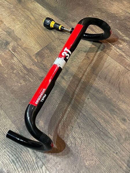 3T Ergonova Team カーボン ハンドル C-C44cm 軽量