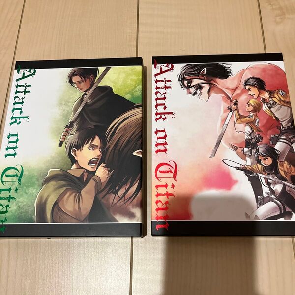 進撃の巨人 初回限定版 Blu-ray 収納ボックス 2点セット
