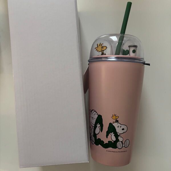 スターバックス ステンレスゴールドタンブラー スヌーピー