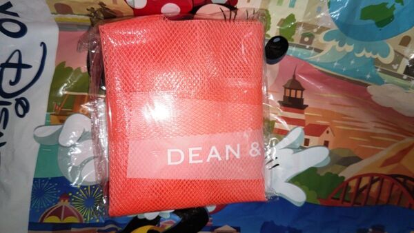 ディーンアンドデルーカ DEAN&DELUCA ショッピングバッグ EVA コーラルオレンジ