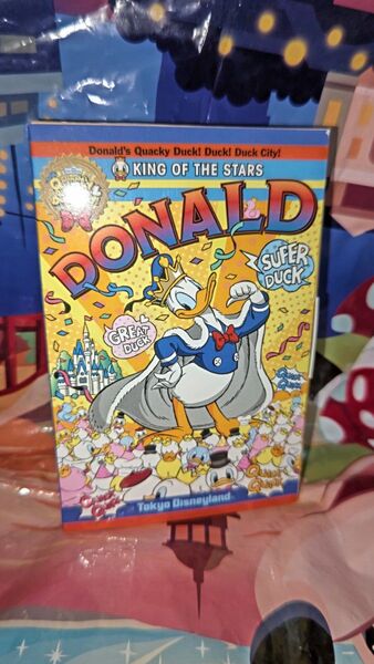 TDL ファンダフルディズニー限定 ディズニーパルパルーザ ドナルドのクワッキー・ダック!ダック!ダックシティ! バッグチャーム