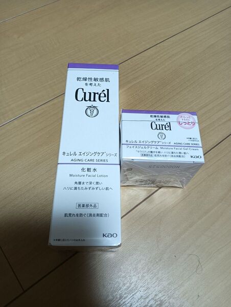 キュレル エイジングケア 化粧水、クリーム