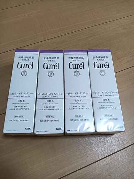 キュレル エイジングケア 化粧水4本