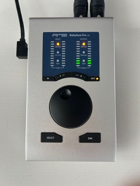 RME Babyface Pro fs オーディオインターフェース 【おまけ】マイク、スピーカー用XLRケーブル(3m)2本
