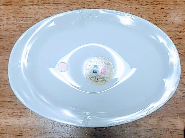 新品未使用 2003年 ヤマザキ春のパン祭り お皿 6枚 セット シュリンクパック のまま オーバル 皿