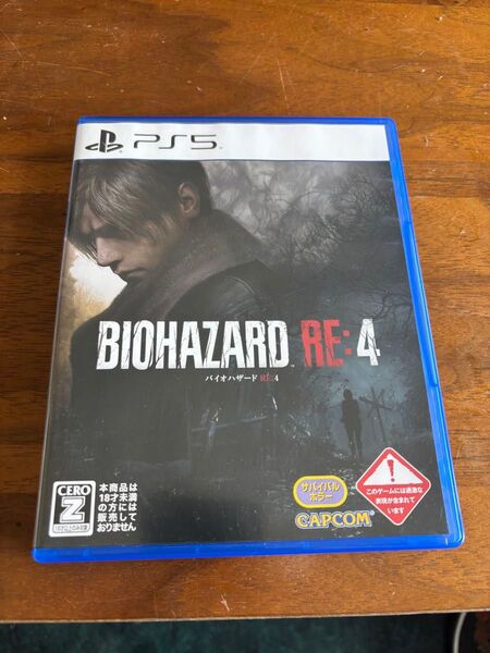 即発送【PS5】 バイオハザード RE:4 【CEROレーティング 「Z」】 正規品 PS5 パッケージ版