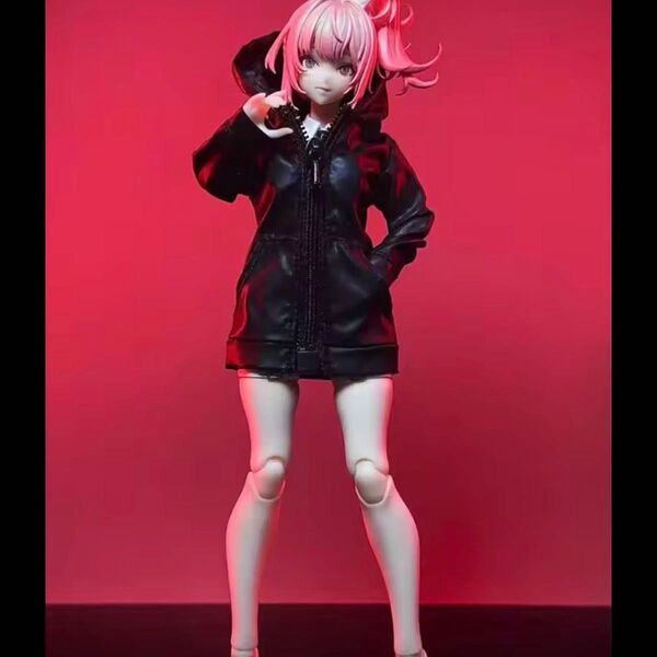 1/12スケール服 偏光パーカー ジャケット メガミデバイス蝸之殻アイリンMPF 12スケール服 ドール服