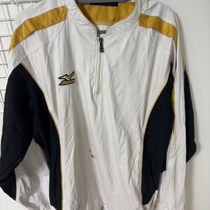 ミズノプロ ハーフジップアップ ウィンドブレーカー MIZUNO Pro 汚れあり