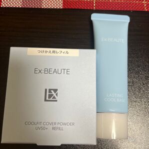 Ex:BEAUTE COOLFIT COVER POWDER UV50+ REFILL、LASTING COOL BASE