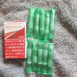 MEVIUS レッドミント フレーバーカートリッジ 10個 まとめ売り