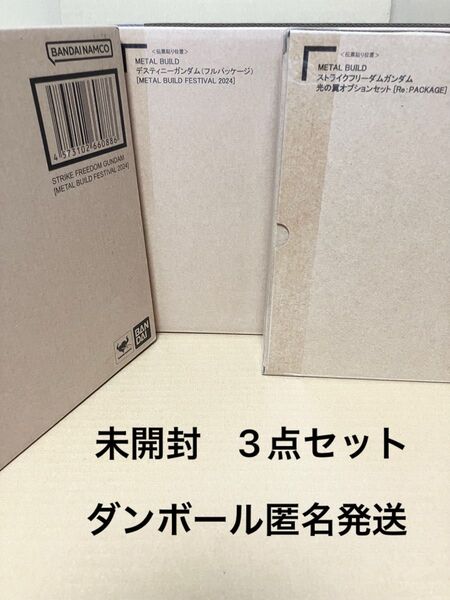 METAL BUILD FESTIVAL 2024 ストライクフリーダムガンダム 光の翼オプションセット デスティニーガンダム