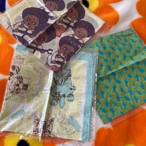 大判ハンカチ3枚セット まとめ売り 新品未使用
