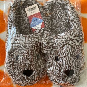モフモフルームシューズ スリッパ ワンコ 新品 未使用