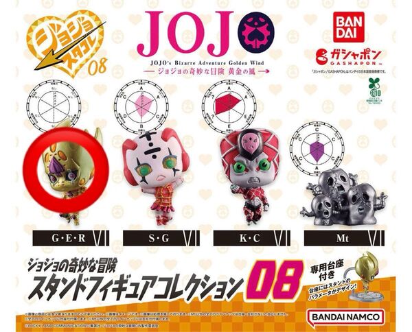 ジョジョの奇妙な冒険 スタンドフィギュアコレクション GER