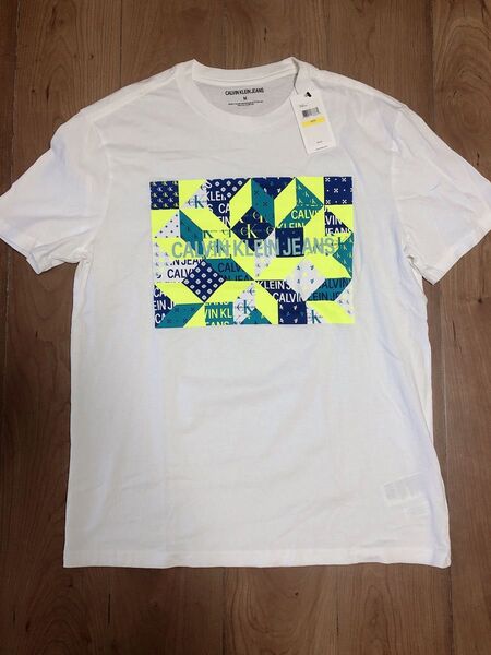 Calvin Klein カルバンクライン CK 半袖Tシャツ コットン100% Mサイズ