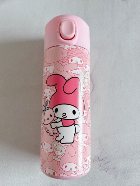 【海外デザイン】マイメロディ 水筒 ボトル 保冷タイプ 350ml ピンク