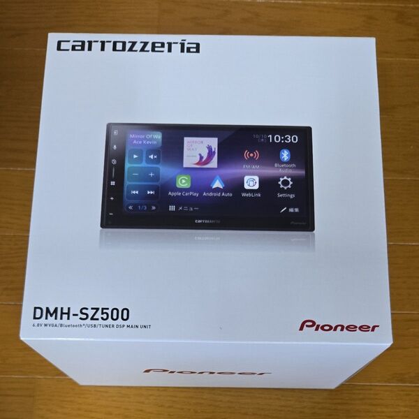 パイオニア カロッツェリア6.8V型ワイドVGA/Bluetooth/USB/チューナー・DSPメインユニット DMH-SZ500