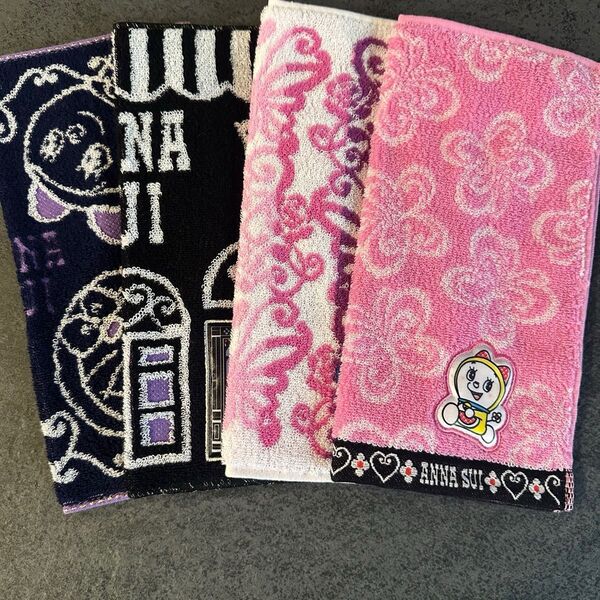 ANNA SUI ドラえもん タオルハンカチ 4枚セット