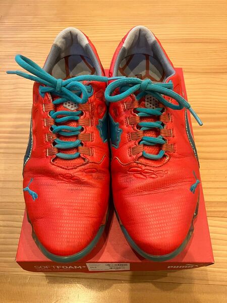 PUMAトレーニングシューズ レッド 26.0cm