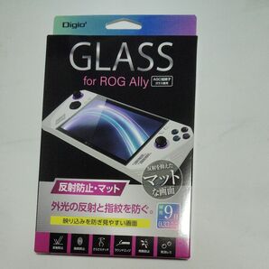 ナカバヤシ Digio2 ROG Ally用 液晶保護ガラスフィルム 反射防止 GAF-RGAGG