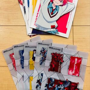 ガンダム クリアシート全5種&A5ノート全5種