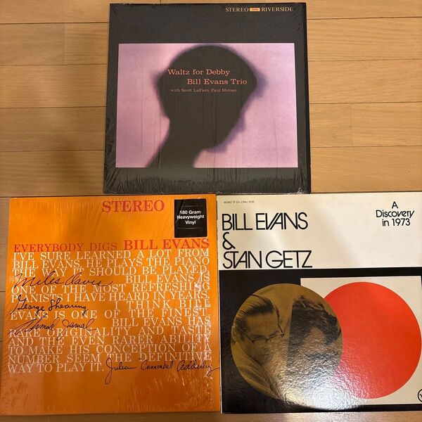 Bill Evans レコード 3点セット ビル・エヴァンス LP vinyl Waltz For Debby Stan Getz