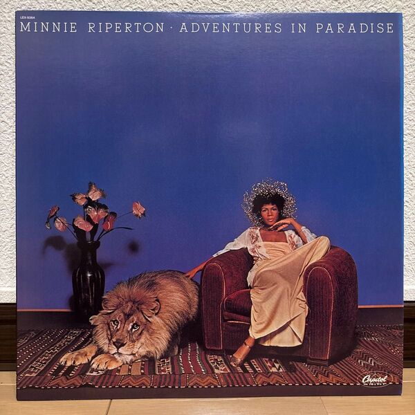 Minnie Riperton Adventures In Paradise レコード LP ミニー・リパートン vinyl